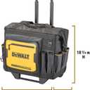 DEWALT 18 Inch Rolling Tool Storage Bag with 27 Pockets (DWST560107)