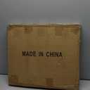 2 Tier Round Side Table, Folding End Tables Coffee Table Simplistic Sofa Table Waterproof Removable Tray Table Indoor Outdoor Accent Table for Living Room Bedroom (Faux Marble White, 1pcs)