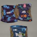 Reusable Dog Diapers Male 3Pcs, Premium Washable Belly Band for Male Dogs Small, High Absorbing Male Dog Wraps for Doggie in Incontinence, Excitable Urination and Training(Black, S)