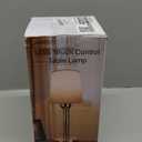 Yurnero Cordless Table Lamps, 6000mAh Rechargeable Battery Operated Lamp for Dining Table, 10%-100% Stepless Brightness Dimming Bedside Lamps, Portables Desk Lamp for Bedroom