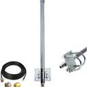 ADS-B Flightaware 1090MHz Antenna 5.5dBi for Aviation ADS-B Receiver RTL SDR Software Defined Radio USB Stick Dongle Tuner Receiver