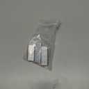 Jetec 100 Pcs Plantation Shutter Repair Kit Replacement Louvers Staples Window Blind Tilt Rod Operable Plantation Silver Missing Metal Indoor Louver Staples Tools Repair (0.6 x 0.19)