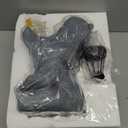 Large Hippo Statues with Solar Lantern and Bird Hippo Planter Flowers Vase for Fresh/Artificial Solar Garden Statue Bird Statue Christmas Hippo Decor Gifts