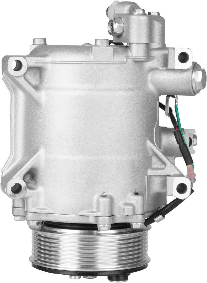 TadaMark A/C Air Conditioner Compressor With Clutch fit for Honda CR-V 2007-2014 for Civic 2012-2015, fit for Acura RDX 2007-2012, Compressor comes with 3 Pin Connector