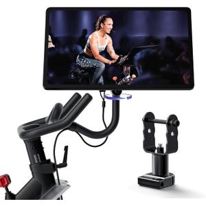 COOLWUFAN 360 Degree Screen Swivel Mount for Peloton Bike, Upgraded Swivel for Peloton, Accessory to Turn for Peloton Bike Screens, Accessories for Peloton(Not Compatible with Bike+)