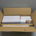 Self Leveling Cement Tool Kit- Epoxy Floor Tool Kit Includes Self-Leveling Rake, 2 Spiked Roller, 2 Flooring Construction Painter Roller, 16-63 Telescopic Poles, Epoxy Spike Shoes and Gloves