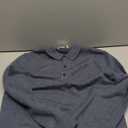 ZVX Men's Polo Sweater Fashion Collar Casual Sweater, L