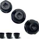 3Pcs Oil Filter Socket Cap, Oil Filter Wrench Cap, Oil Filter Removal Tool, Oil Filter Replacement Kit, Oil Filter Change Set for Oil Filter Cover Installation and Removal