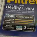 Filtrete 18x18x1 Air Filter, MERV 13 MPR 1900, Allergens, Bacteria, Viruses & Air Pollutants, 3-Month AC/Furnace Filters, Cleaner Air Reliable Airflow, 6 HVAC Filters(Act Size 17.81x17.81x0.78 in)