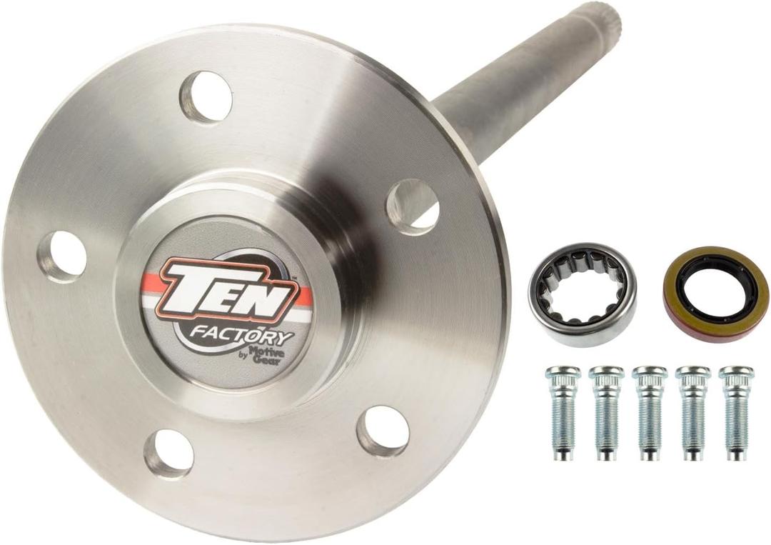 TEN Factory MG25114 Bolt Pattern Spline Drive Axle Shaft Assembly for Ford 8.8, 31-Spline 27.62" Length 5x4.5 Bolt Pattern Fits Ford Explorer/Sport/Sport Trac/Mercury Mountaineer (1995-2005) Ford 8.8"