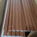 Art3d Slat Wall Panels, WPC Soundproof 3D Wall Paneling for Interior Wall Decor, TV Background, 8-Pack 96 x 6 in. Teak