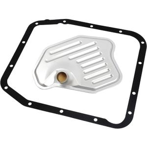 4R70W 4R75W 4R75E Transmission Filter with Gasket Kits Compatible with 1994-2010 F-150, 1996-2004 M-ustang, 1997-2006 E-xpedition, Replaces OE# FT105, F6AZ7A098A, 58955