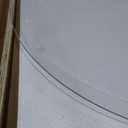 NeuType Glass Chair Mat, Tempered Glass Office Chair Mat for Carpet or Hardwood Floor - Effortless Rolling, Easy to Clean, Best for Your Home or Office Floor (46" Round x 1/4", Transparent)