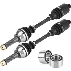 Youxmoto Rear CV Axle & Wheel Bearing Kit for Polaris Sportsman 570 2017 2018 2019 2020 2021 2022 EPS SP Touring, for Sportsman 450 HO 2016-2022, Drive Half Shaft; Replace 1333275 1333677