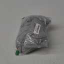 ANWUCHEN Ottoman Cover - Stretch Knitted Jacquard Square Slipcover - Soft Thick Storage Foot Stool Cover With Elastic Bottom, Medium Light Gray