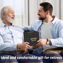 Happy Retirement Gifts for Men,14 Oz Funny Retirement Coffee Mug for Coworkers, Dad, Retired People, Friends, Teachers, Doctors, Boss, Dad, Funny Mug Xmas Present with Lids, Navy Blue