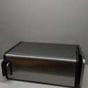 BINO Stainless Steel 1.3 Gallon / 5 Liter Rectangle Step Trash Can, Brushed Steel