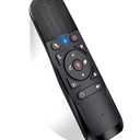 Presentation Remote with Air Mouse Function, Wireless Presenter Clicker RF 2.4GHz USB Laser Pointer Presenter Control PowerPoint Presentation Clicker for Mac, Laptop, Computer