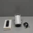 Electric FocusMini Projector, Projector 4K 1080P Support, 260 ANSI Lumens Projector with Wifi and Bluetooth, Upgrade Smart Proyector, 5w Speaker, Auto Keystone Correction 35"-130" Screen HY300 Plus