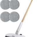 Redair Electric Mop - Cordless Electric Spin Mop for Floor Cleaning, Portable& Lightweight Powerful Floor Cleaner for Hardwood, Tile, Laminate Floor