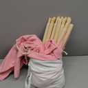 Teepee Tent for Kids-Portable Children Play Tent Indoor Outdoor (Pink) (Pink Without Mat)