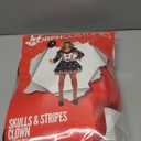 Morph Scary Clown Costume Womens Halloween Costumes For Womens Clown Costume Jester Halloween Outfit Women (Small)