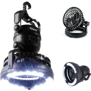 Wakeman 2 In 1 Portable Camping Lantern with Fan