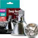 Arcadia Deep Heat Emitter 50watt for Reptile Enclosures