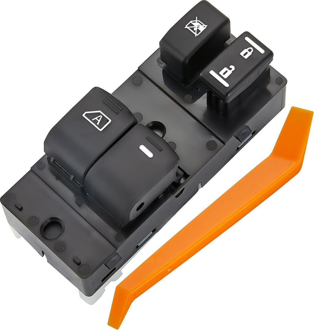 ZAPOSTS Window Switch Fits for Nissan Frontier 2007-2017.Control Door vidrios Master Switch. Left Driver Side.1 auto 8 pins.OEM:25401-ZP50A 25401ZP50A
