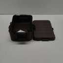 Flemoon Outdoor Electrical Box Waterproof, IP54 Waterproof Extension Cord Cover, Protect Outlet, Plug, Socket, Timer, Power Strip, Holiday Light, Large Weatherproof Connection Box, Brown