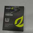 WSKEN for Apple Watch Ultra 3/Ultra 2/Ultra Screen Protector 49mm,9H Tempered Glass + Titanium Alloy Frame, [Keep Original] [Touch Sensitive] Lightweight Protective Glass Film for iwatch Ultra 3/2/1 (Black)