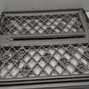 MYPET North States Paws Portable Pet Gate: 26-40" Wide. Pressure Mount. No Tools Needed. Made in USA, 23" Tall, Expandable, Durable Dog Gates for Doorways, Fieldstone Gray