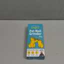 LuckyTail Pet Nail Grinder for Dogs and Cats - Super Quiet and Low Vibration Electric Dog Nail Grinder with 2 LED Lights - USB Rechargeable and Cordless - 2 Speeds - Small to Large Pets (White)