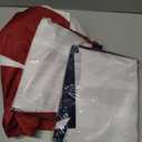 4th of July Flags Decorations Outdoor 3PCS 3x6 FT USA Buntings American Pleated Fan Flags for Patriotic Veteran's Day, Independence Day, Memorial Day