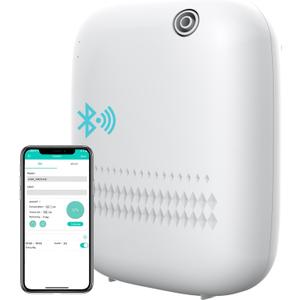Upgraded Waterless Essential Oil Diffuser, Scent Air Machine for Home Cover Up to 2000 sq.ft, Scent Diffuser 400ML, Hotel and Commercial Use, Cold-Air Tech for Spa, Office (White)