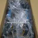 DECORLIFE Toddler Swing, Baby Swing Outdoor High Back Full Bucket Swing Set, 330lb Capacity, Safety Design, Plastic-Coated Chains and Quick-Snap Carabiners for Backyard, Playground (Green)