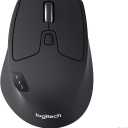 Logitech M720 Triathlon Wireless Mouse, Bluetooth, USB Unifying Receiver, 1000 DPI, 6 Programmable Buttons, 2-Year Battery, Compatible with Laptop, PC, Mac, iPadOS - Black