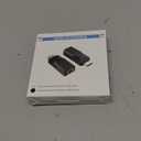 HDMI Extender Over Cat5e/6/7, HDMI Adapter, No Delay, Plug & Play, 1080P Full HD Transmit Up to 394 Ft, HDCP1.2