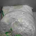 24x24 Euro Throw Pillow Inserts-Down Feather Pillow Inserts-Cotton Fabric-Set of 2-White.