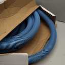 Poolmaster Manual Pool Vacuum Hose, 40 Ft x 1-1/2 for Inground & Above Ground Pools, Not for Automatic Cleaners, Kink-Free, Heavy Duty Pool Cleaner Hose with Swivel Cuff Made in USA