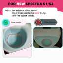 for Spectra S2 Bottle Holder, Portable Detachable Compatible with Spectra S2 Accessories, Dual Organizer with Hose Management