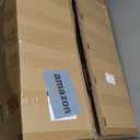 SpaceAid 4 Tier Rotating Bookshelf Tower, Spinning Bookcase Lazy Susan, Revolving 360 Book Shelf Storage Round Carousel, Vertical Rotate Turning Spiral Corner Organizer, White