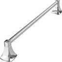 24 Inch Chrome Towel Bar Towel Rack for Bathroom Kitchen Hand Towel Holder Dish Cloths Hanger SUS304 Stainless Steel Rustproof Wall Mount