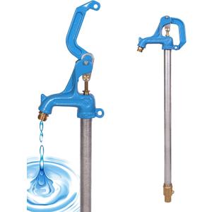 (Total-3.25ft/39inch, Bury-1ft) Yariwiz Frost Proof Yard Hydrant for Yard Garden Farm Pasture Irrigation, Water Hydrant 3/4" NPT Pipe Connection