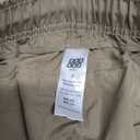 ODODOS Men's Athletic Shorts with Pockets 5" Quick Dry Lightweight Workout Gym Running Shorts, Tan, Small