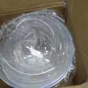 Acrylic Hollow Ball, Clear Plastic Fillable Ornaments Ball, DIY Clear Plastic Balls for New Years Present, Xmas Tree, Home Decoration, Wedding, Party (25cm/9.84inch, 2PCS)