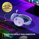 SteelSeries Arctis Nova 1 Multi-System Gaming Headset Hi-Fi Drivers 360 Spatial Audio Comfort Design Durable Ultra Lightweight Noise-Cancelling Mic PC, PS5/PS4, Switch, Xbox - White