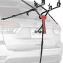 Allen Sports Ultra Compact Folding 2-Bike Trunk Mount Rack, Model MT2-B (2-Bike, Red/ Black)