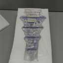 Cynkeyee Christmas Tree Christmas Decorations Indoor - Blue and White Xmas Decorations Gift 12" Vintage Tabletop Holiday Figurine, Chinoiserie Xmas Party Table Decor 6x3x12 Inch