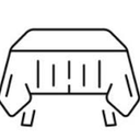 Tablecloth for 6 Foot Table 60×102 Inch White